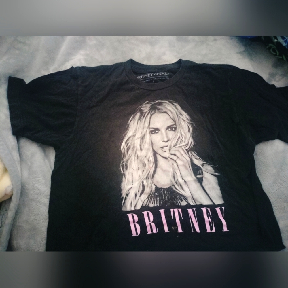 Brittney crop tee